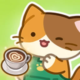 Merge Cat Cafe : Coffee cat icon